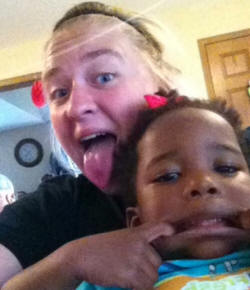 Bree and I on Easter