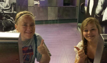 Miranda and I at The James Bond Museum