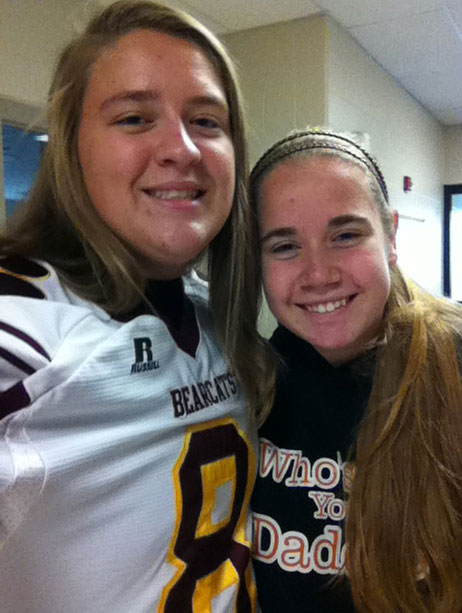 Tonia and I