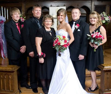 My immediate family along with my sister-in-law Nikki