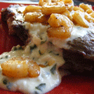 Steak and Shrimp Parmesan