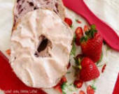 Strawberry cream cheese bagels :)