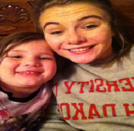 me and my cousin madi