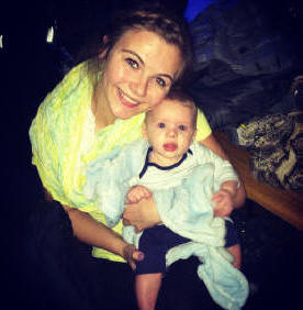 me and my baby cousin