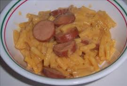 Mac 'N Cheese & hot dogs
