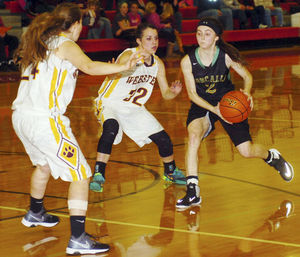 playing basketball