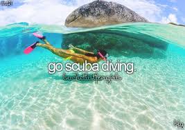 go scuba diving